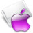 Folder Apple grape Icon